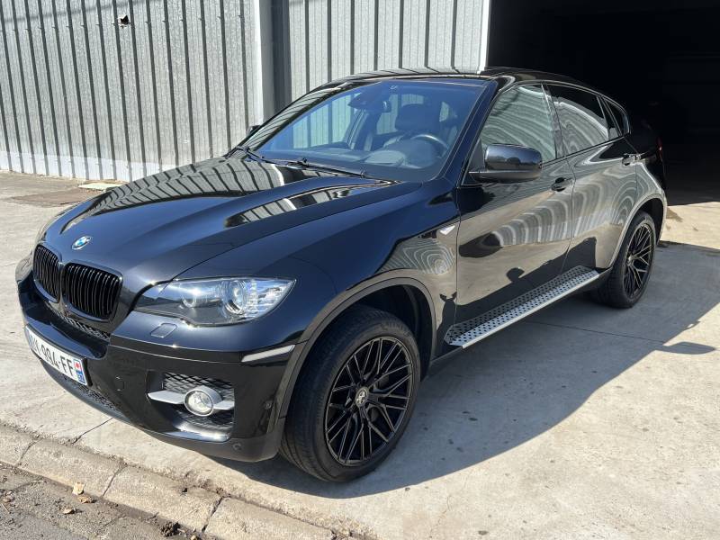 Pose traitement céramique complet Krytex pour carrosserie sur un BMW X6 à Lille