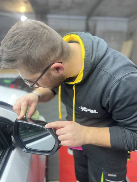 Pose d'une protection totale PPF xpel sur Toyota Yaris GR à Arras