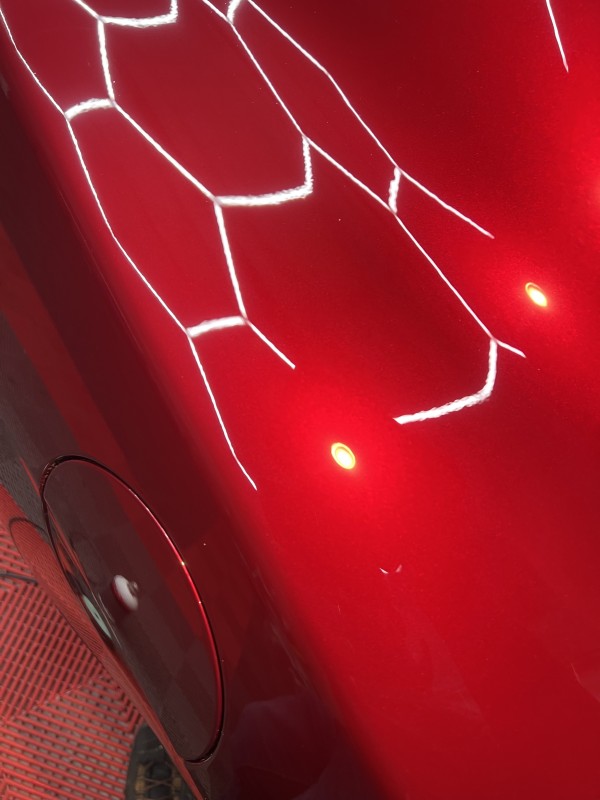 Traitement Céramique Krytex sur carrosserie sur une mustang GT à Arras