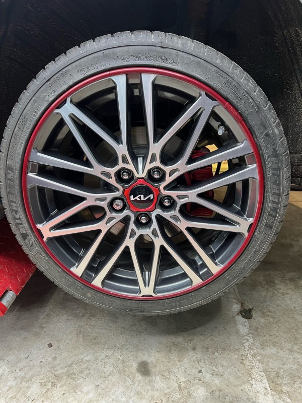 Protection Alloygator pour jante sur un Kia Proceed à Lens